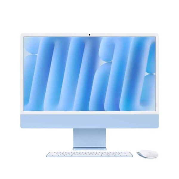 iMac 24'' Retina 4.5K Azul |Plateado Chip M4 Apple CPU 10 Núcleos GPU 10 Núcleos 16GB RAM SSD 256GB - Image 3